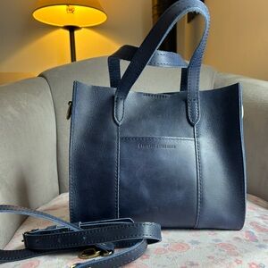 Portland Leather Cowboy Blue Classic/Small Lola